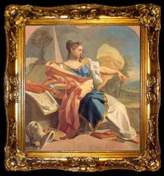 framed  Mura, Francesco de Allegory of the Arts, ta009-2